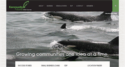 Desktop Screenshot of communityfutures.ca