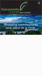 Mobile Screenshot of communityfutures.ca
